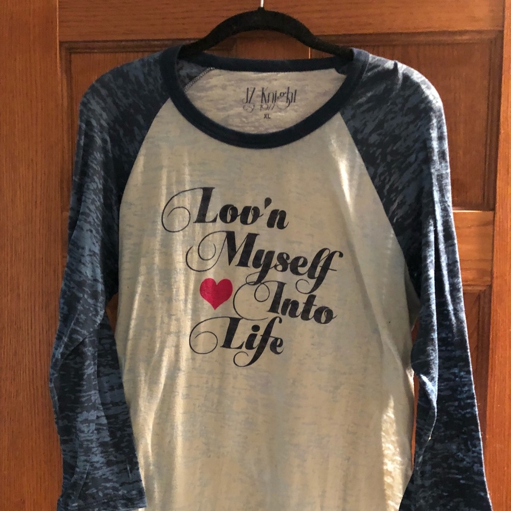 EUC Spiritual Gangster Baseball tee size XL